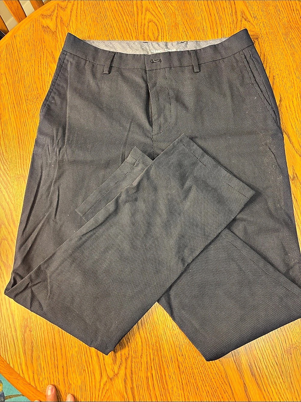 Old Navy Ultimate Slim Built-In Flex Pants Gray Waist 32 x 32
